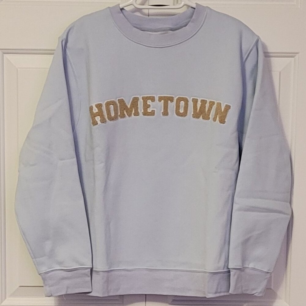 NWT Brunette the Label "HOMETOWN" Sweatshirt